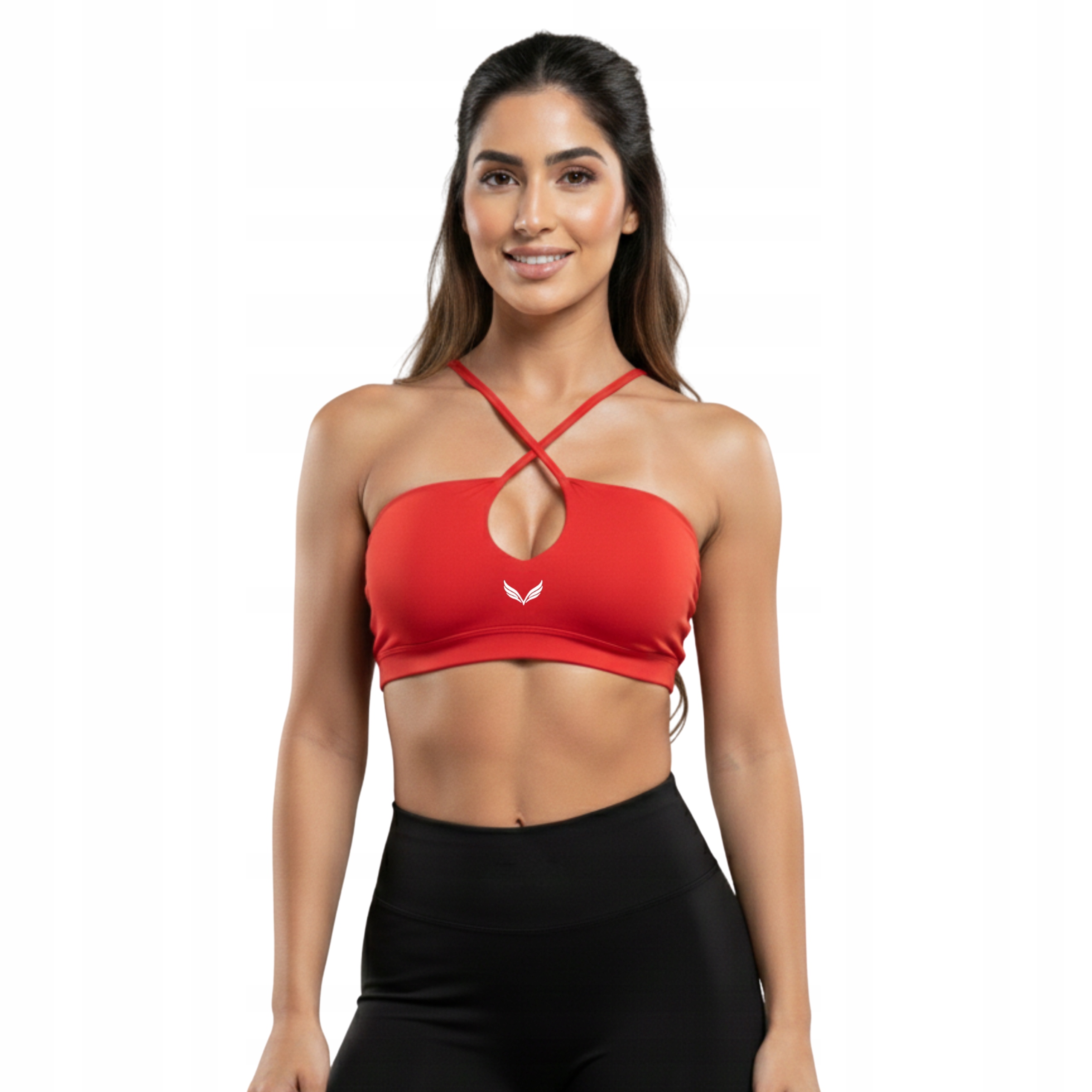 Vivora Femmeshape Stanik Sportowy Z Regulowanymi Ramiączkami Czerwony S