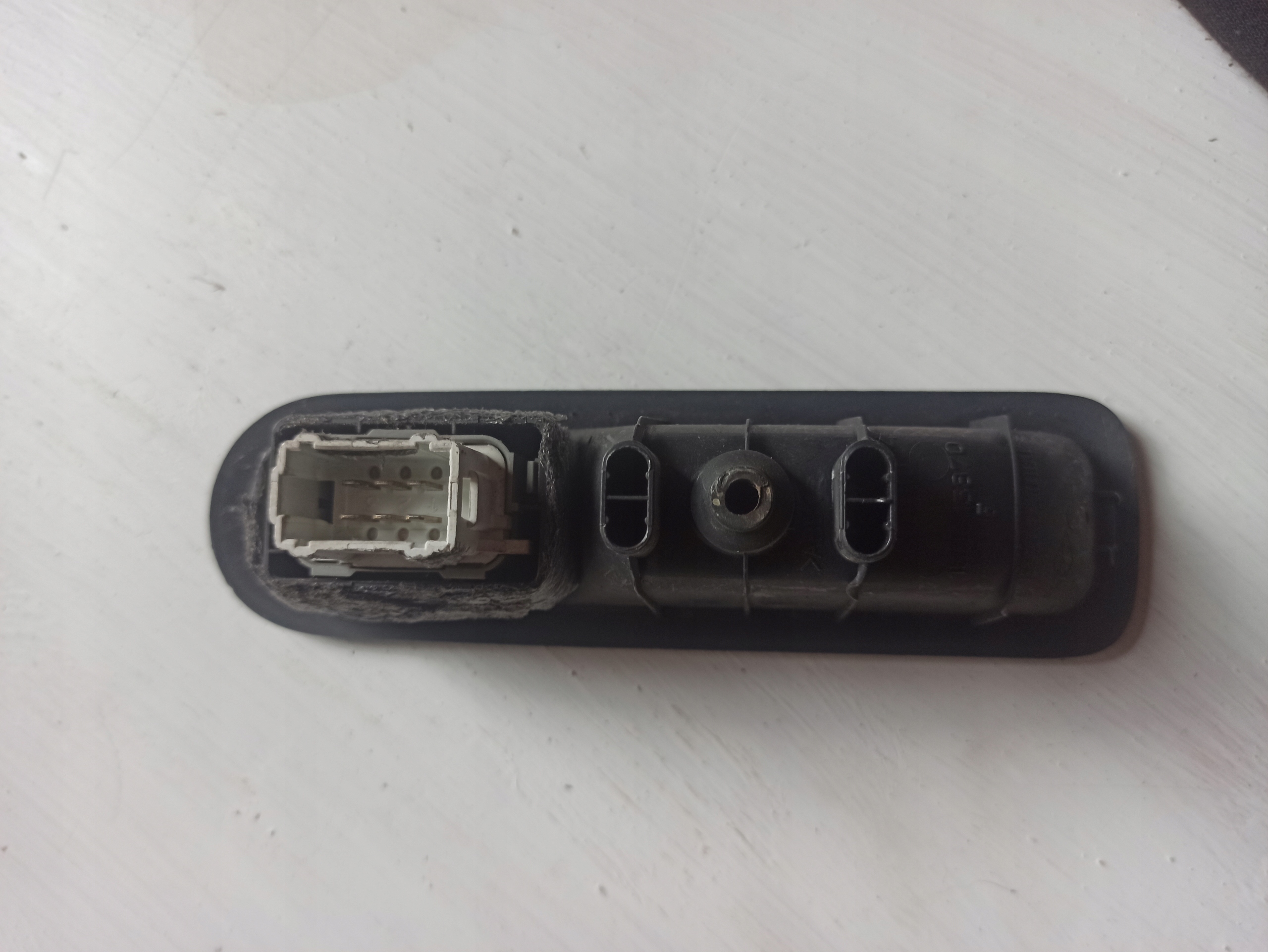 RENAULT MODUS 5D 05r. - PANEL windows left rear part 156013870