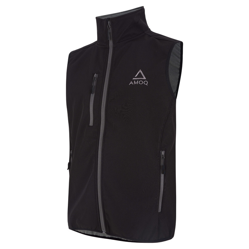 Softshellová Vesta Na Crossovú Štvorkolku Amoq Race Black (XL) 23190200-4