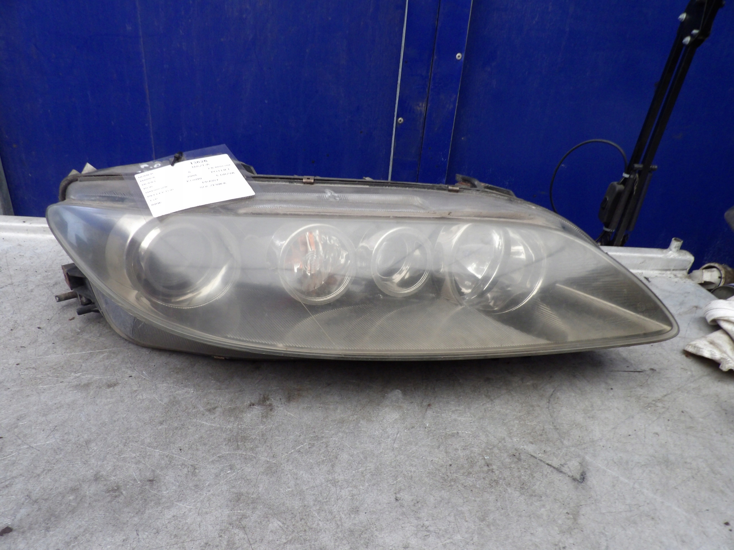 Mazda 6 and lift light front left