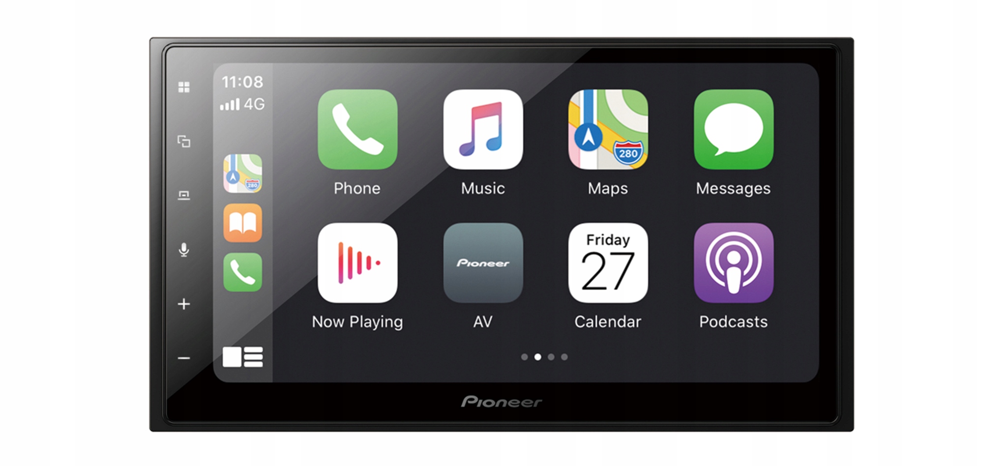 Pioneer SPH-DA250DAB Autorádio Apple CarPlay Android Auto Bluetooth