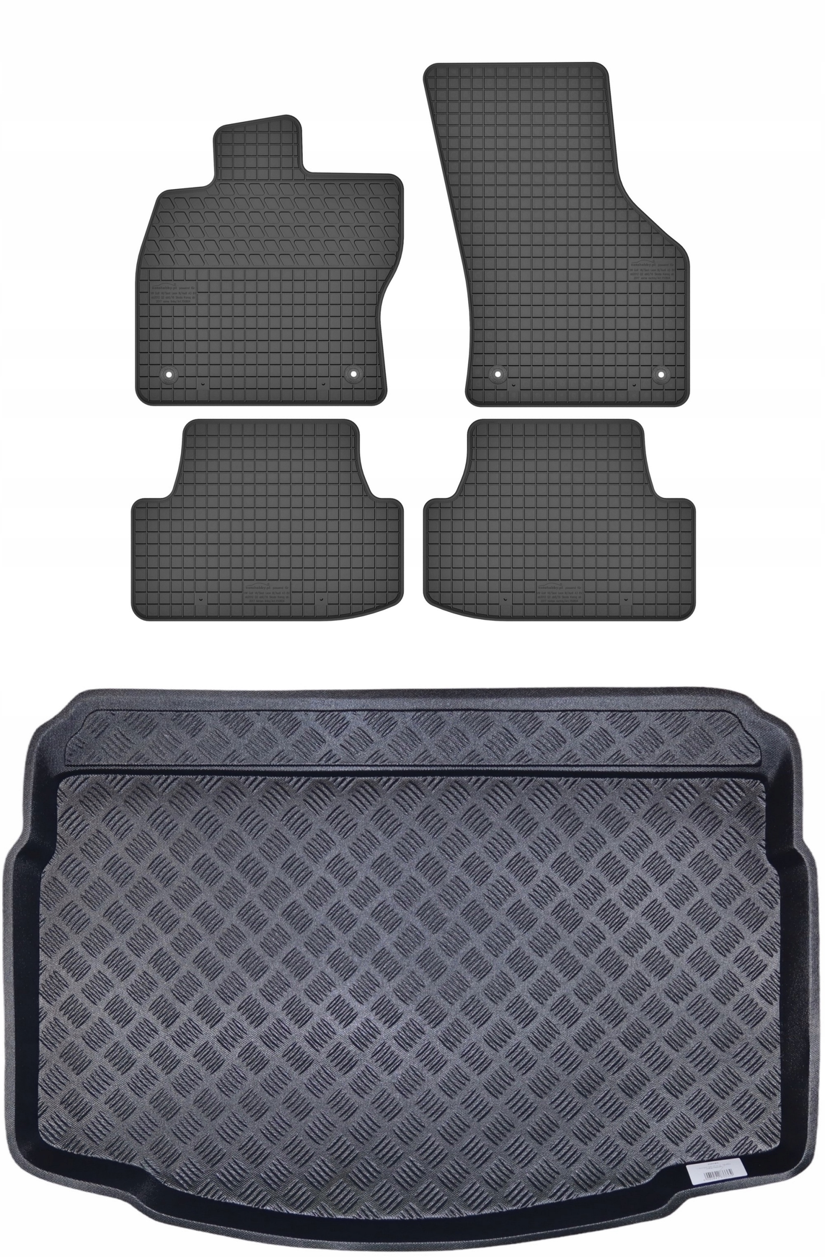 Koberce nosič pro: Volkswagen Golf VII 2012-2020 hatchback