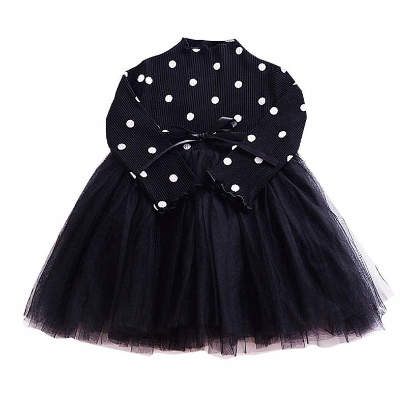 Puszysta sukienka z tiulem 74cm