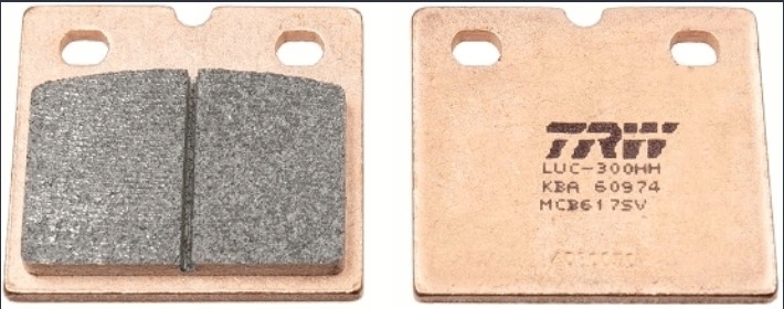 ГАЛЬМІВНІ КОЛОДКИ TRW MCB617SV