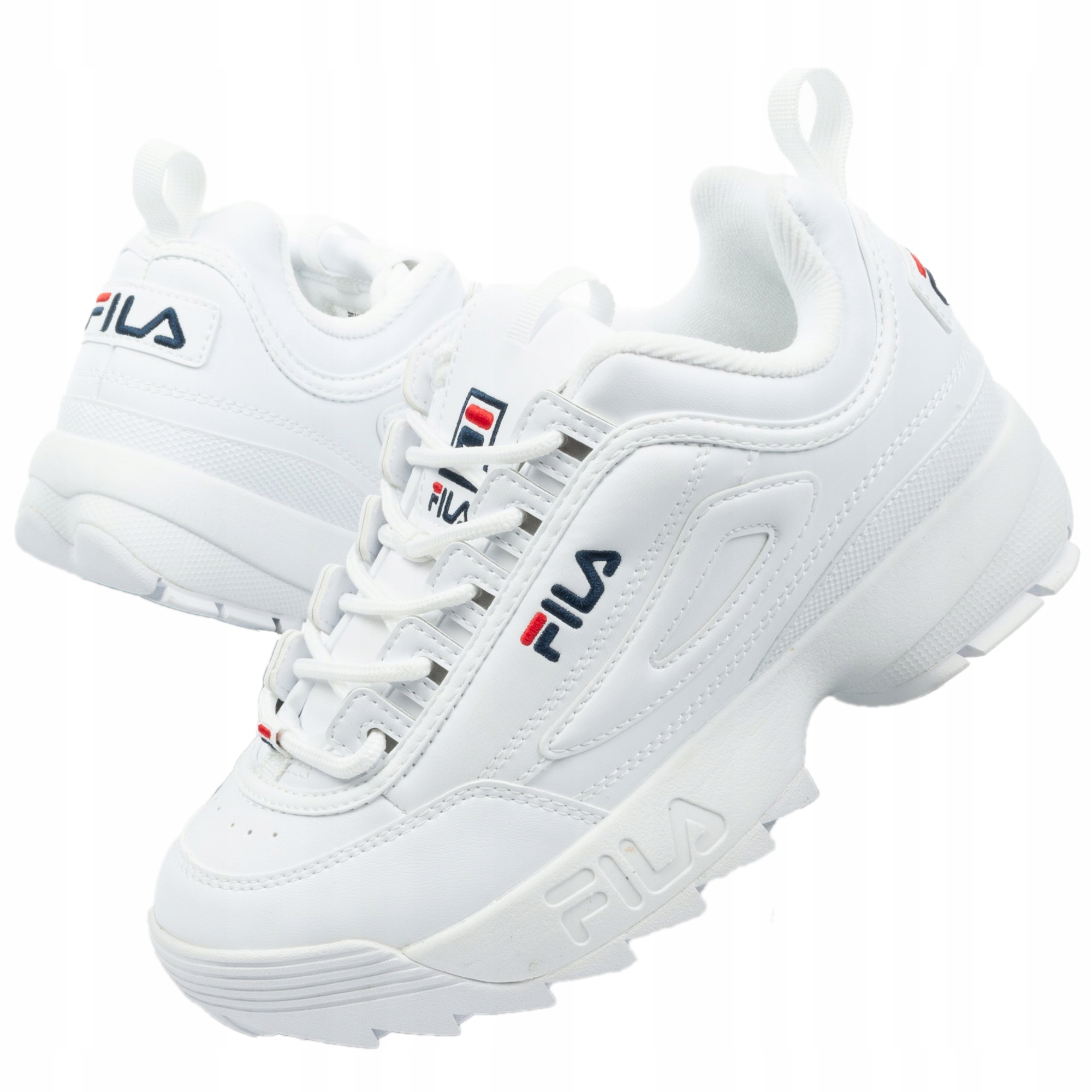 Dámské sportovní tenisky Fila Disruptor Low vel.37, módní bílé, pohodlné