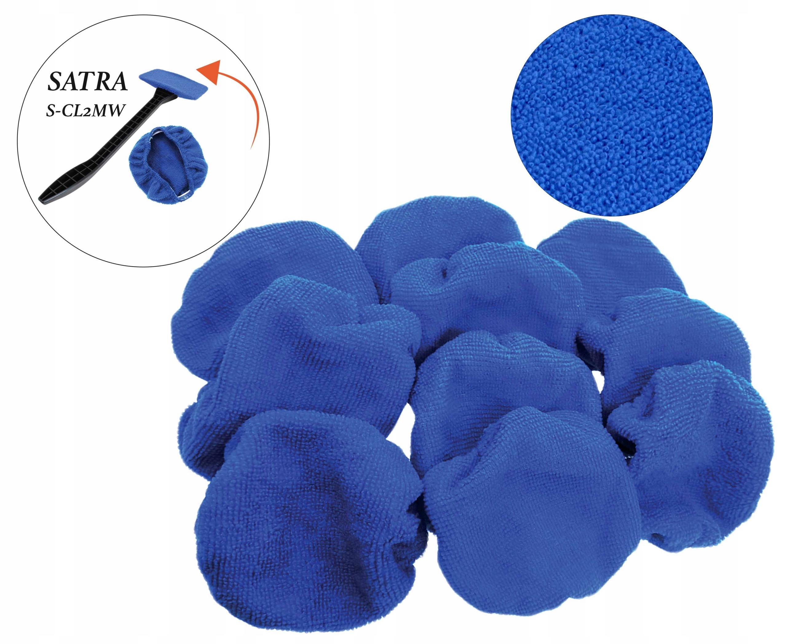 Ściereczki Z Mikrofibry Do Szczotki S-CL2MW 10SZT. Satra S-CL10RM