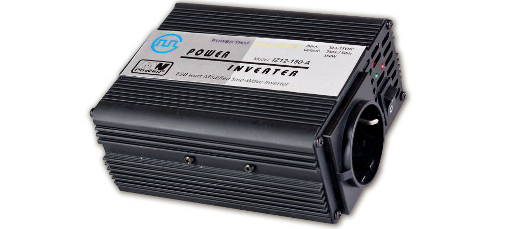 IZ12-150-S: 12V/150W čistý sinusový menič dc/ac