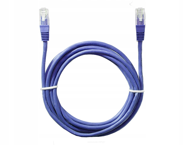 Patchcord U/utp 5e RJ45 RJ45 1 m niebieski