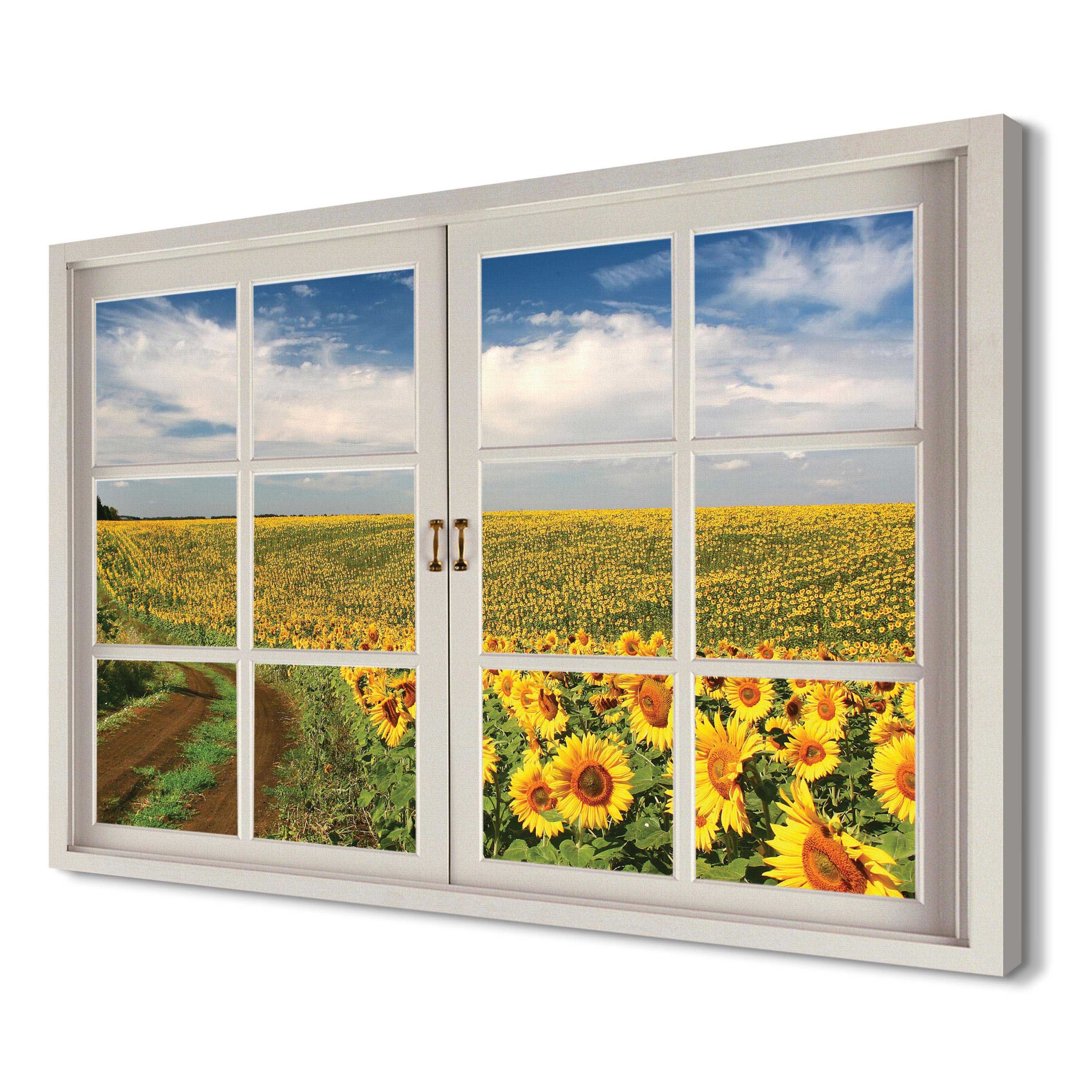 

Pole słoneczników 120x80 Canvas obrazy drukowane