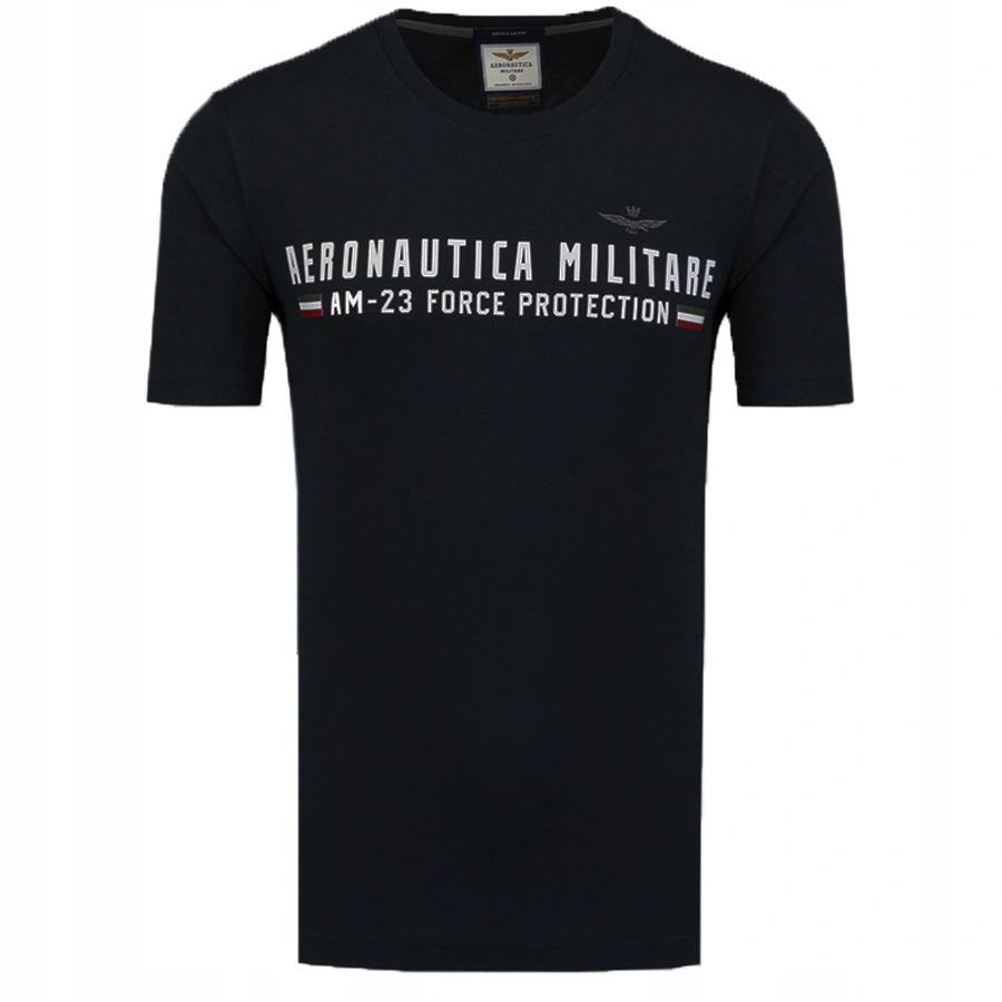 Pánské Tričko Aeronautica Militare 242TS1942J538 Černé