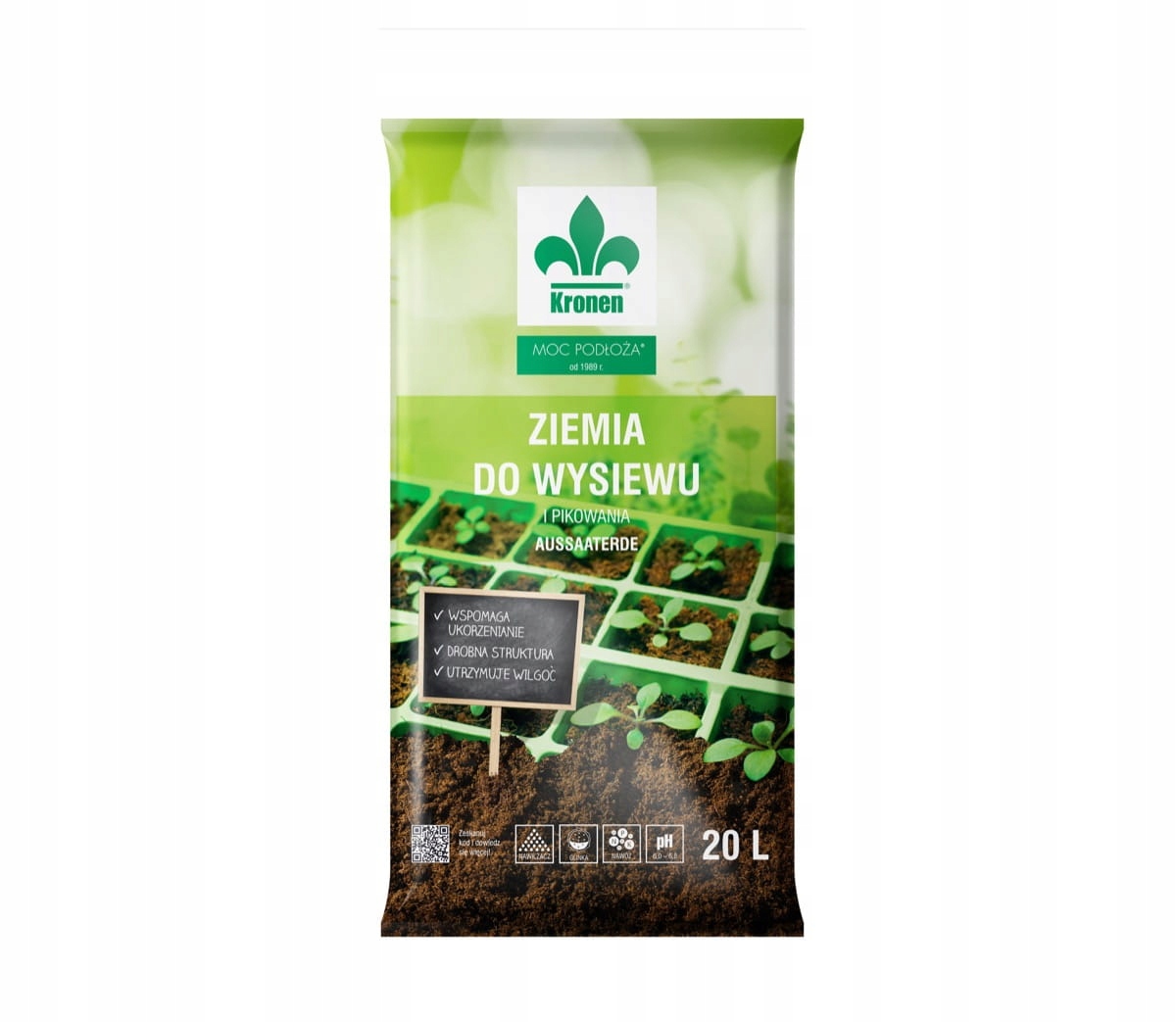 

Ziemia do wysiewu i pikowania Kronen 20L