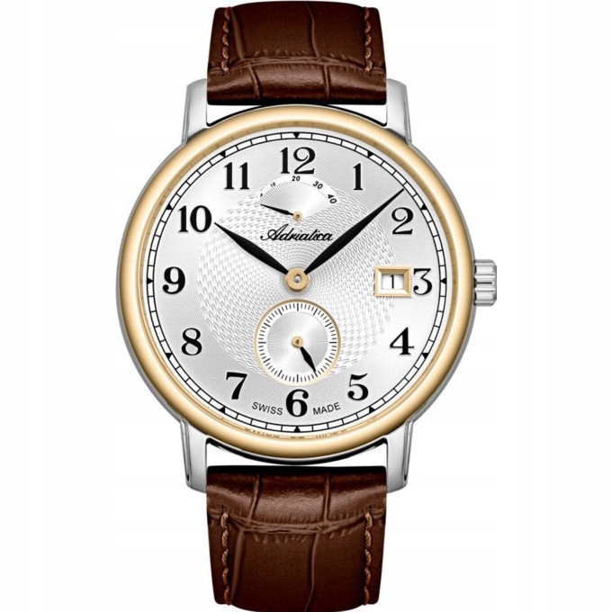 Pánské Hodinky Adriatica A8256.2223A hnědé