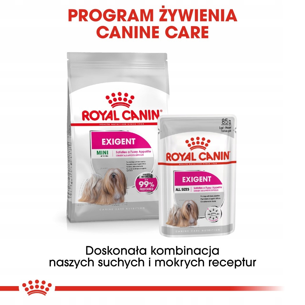 Levně Royal Canin Ccn Exigent Loaf vlhké krmivo pro dospělého psa 12x85 g