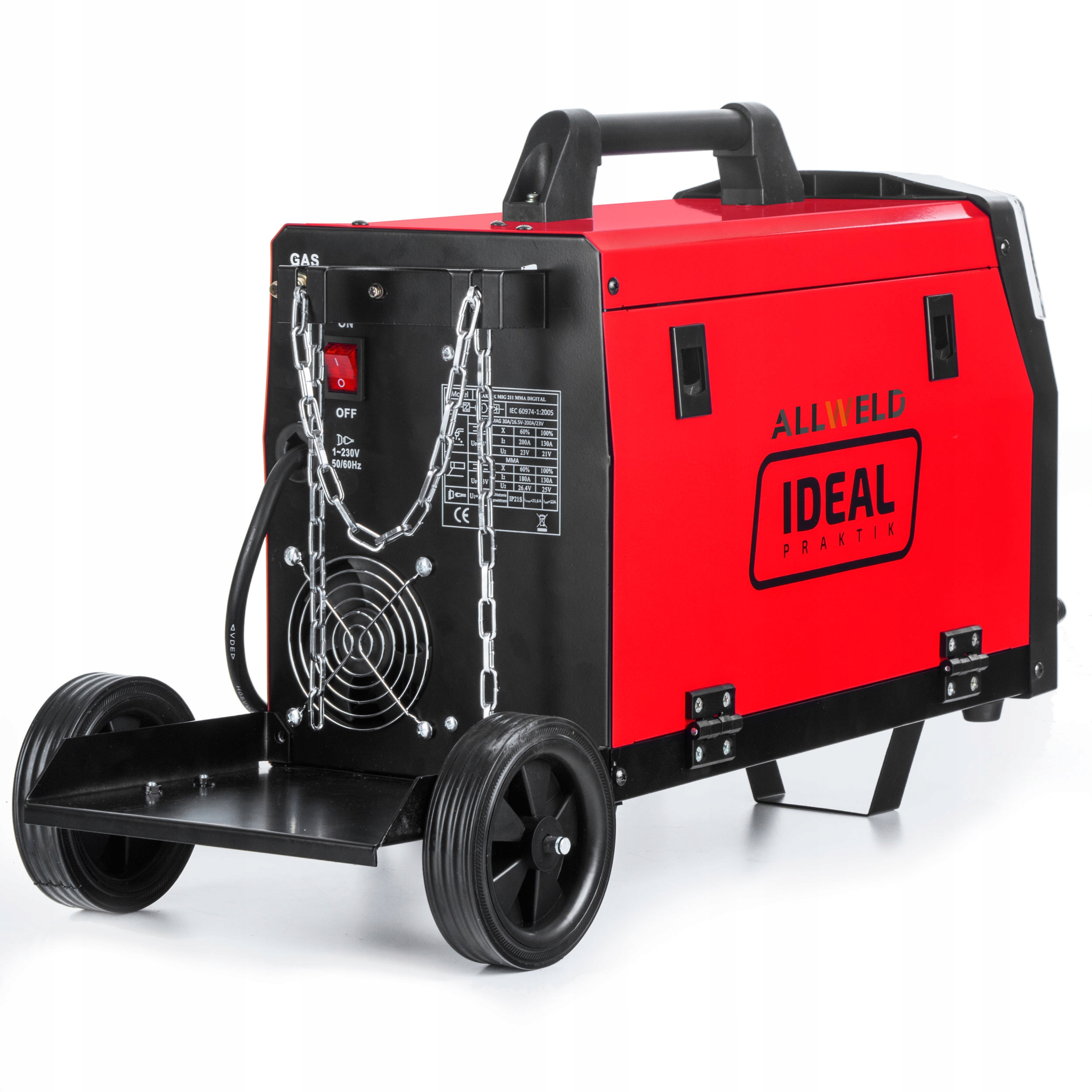 SPAWARKA INWERTOROWA INWERTER IDEAL MIG 211 IGBT MMA 230V 200A LUTOSPAWANIE Marka Ideal