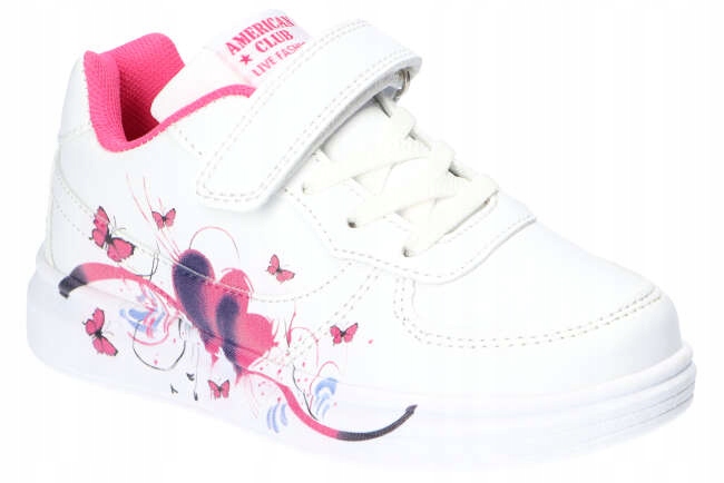 

American Club HL73 Adidasy Buty Dziecięce Rzep 30