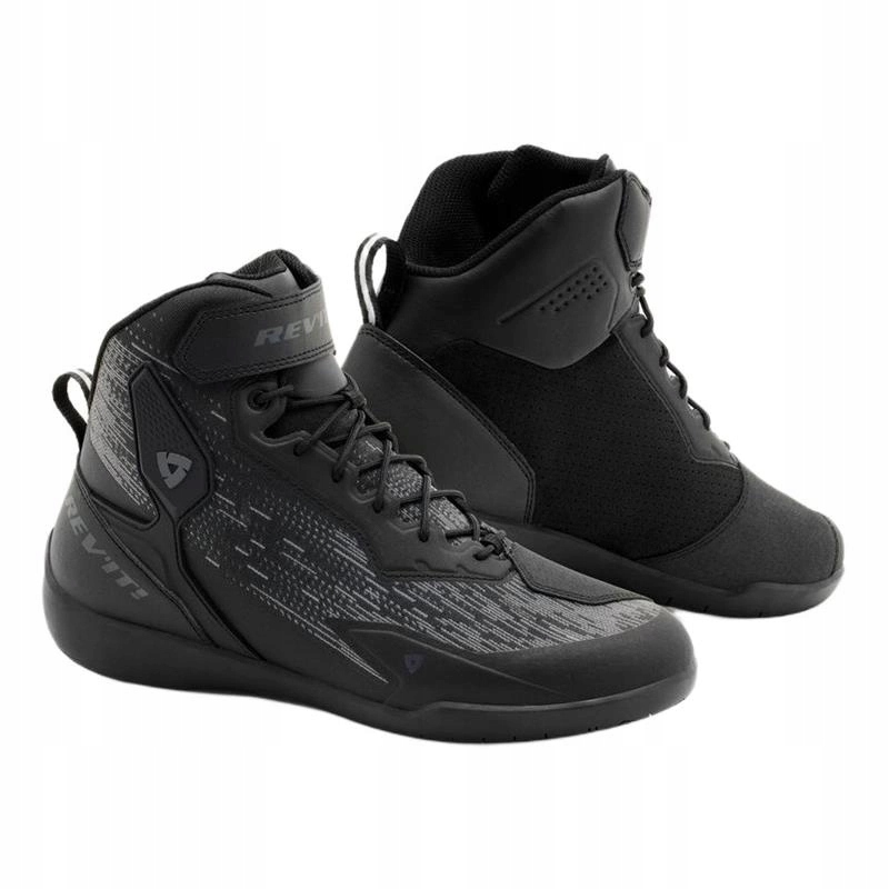 Krátke motocyklové topánky Revit G-force 2 Air Black/anthracite čierna šedá