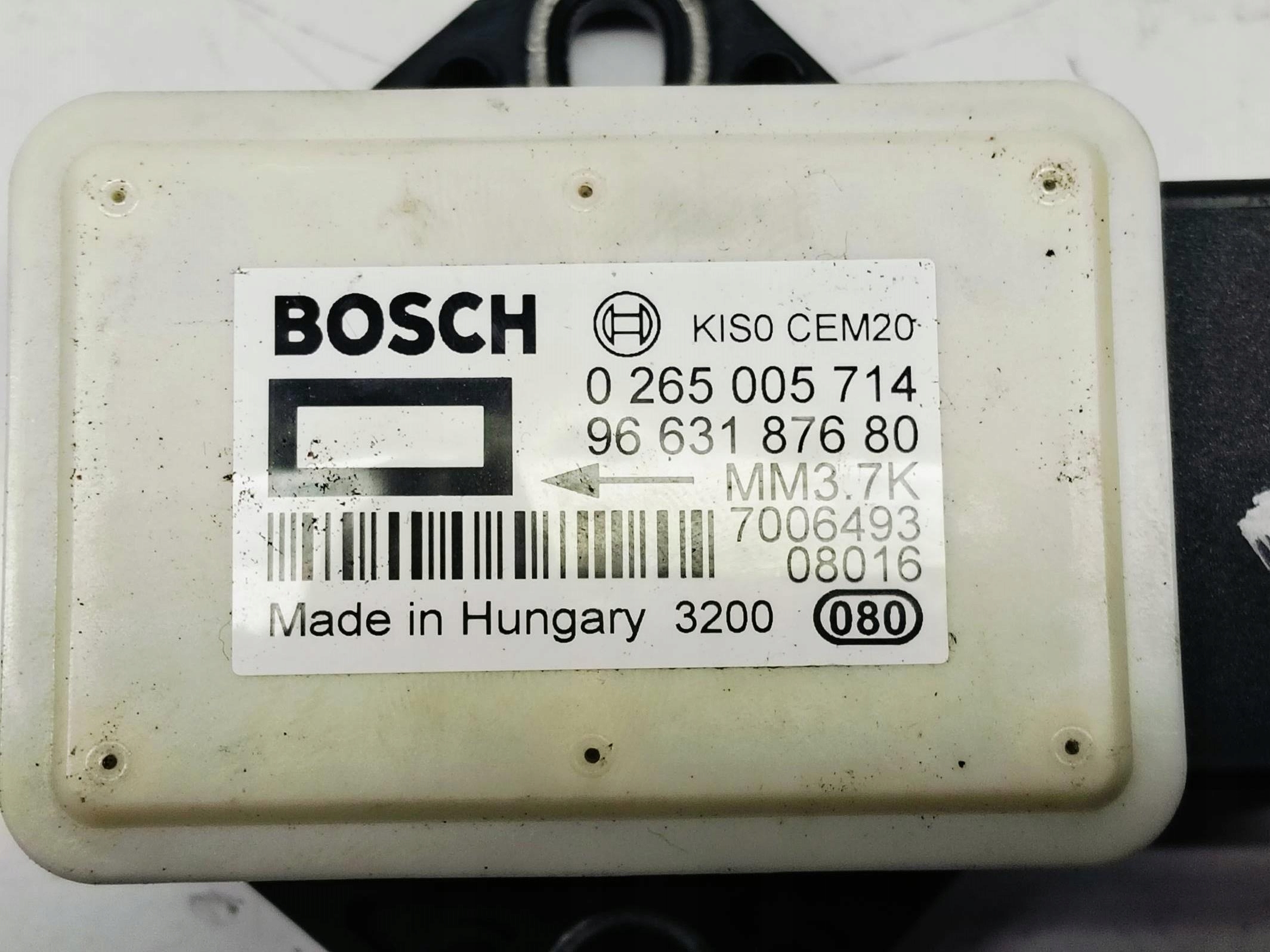 Sensor ESP BOSCH Peugeot 407 1.8 16V 0265005714 9663187680