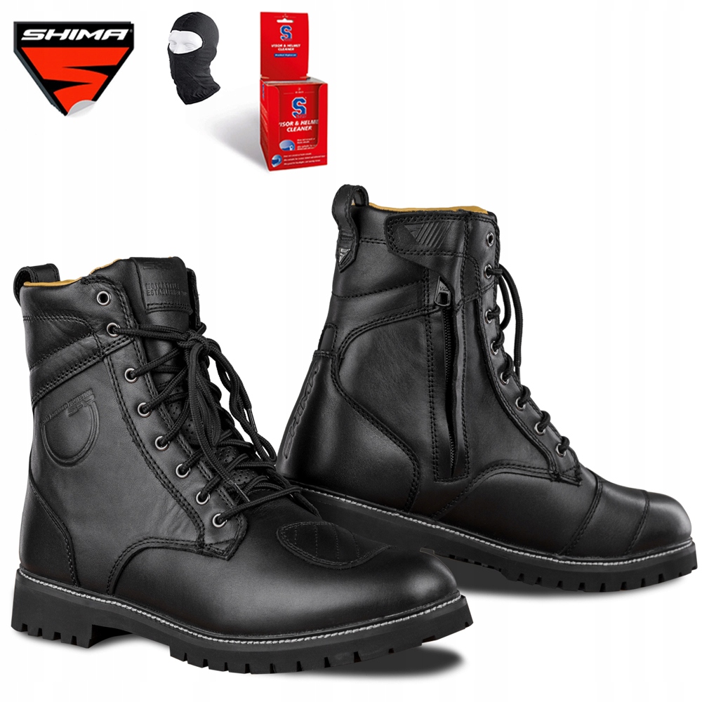 Pánske Motocyklové Topánky Shima Thomson Klasické Štýlové Darčeky