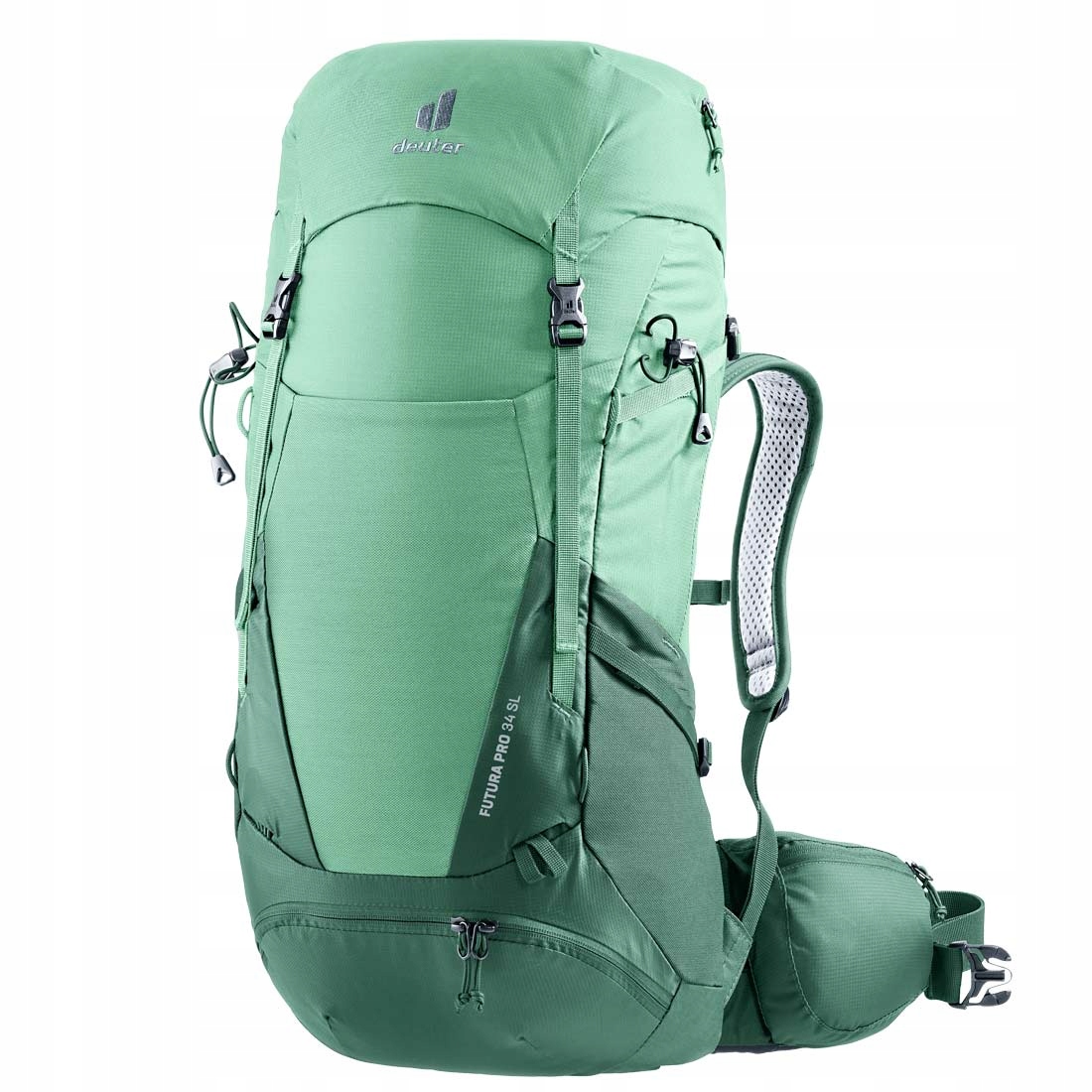 Damski plecak trekkingowy Deuter Futura Pro 34 Sl Spearmint-Seagreen