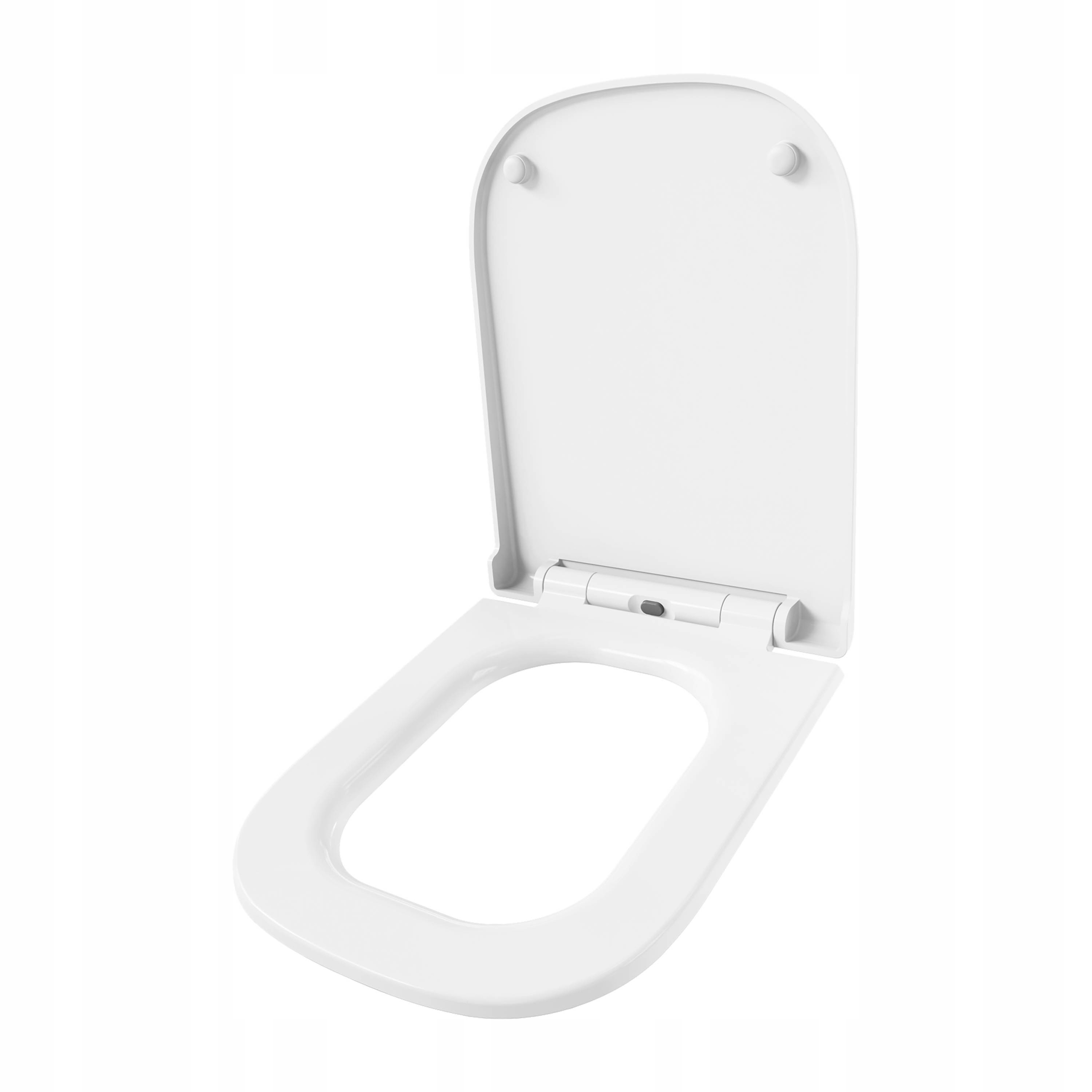 Moderní Bílé Wc Sedátko Duroplast Odolné Univerzální Do Koupelny Moderní