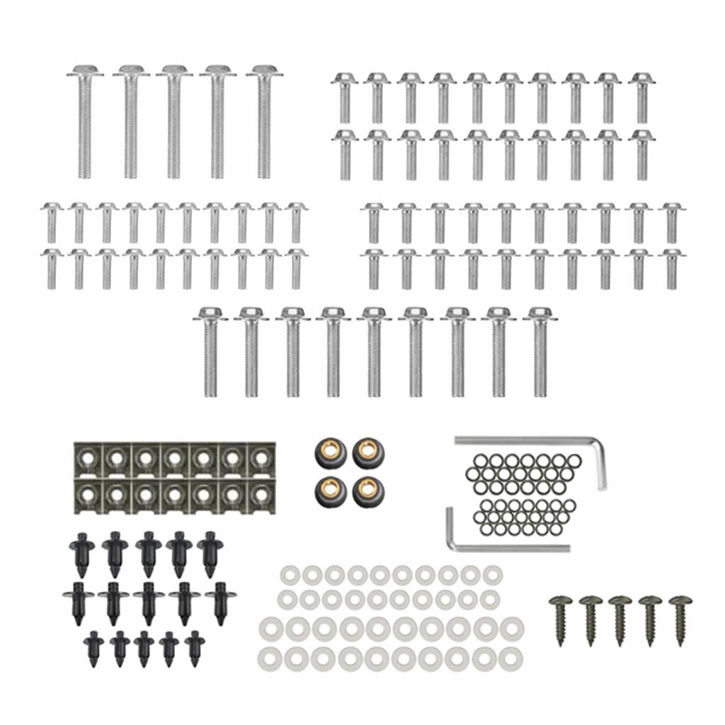 Uniwersalne pełne śruby do owiewki Zestaw Producent inny