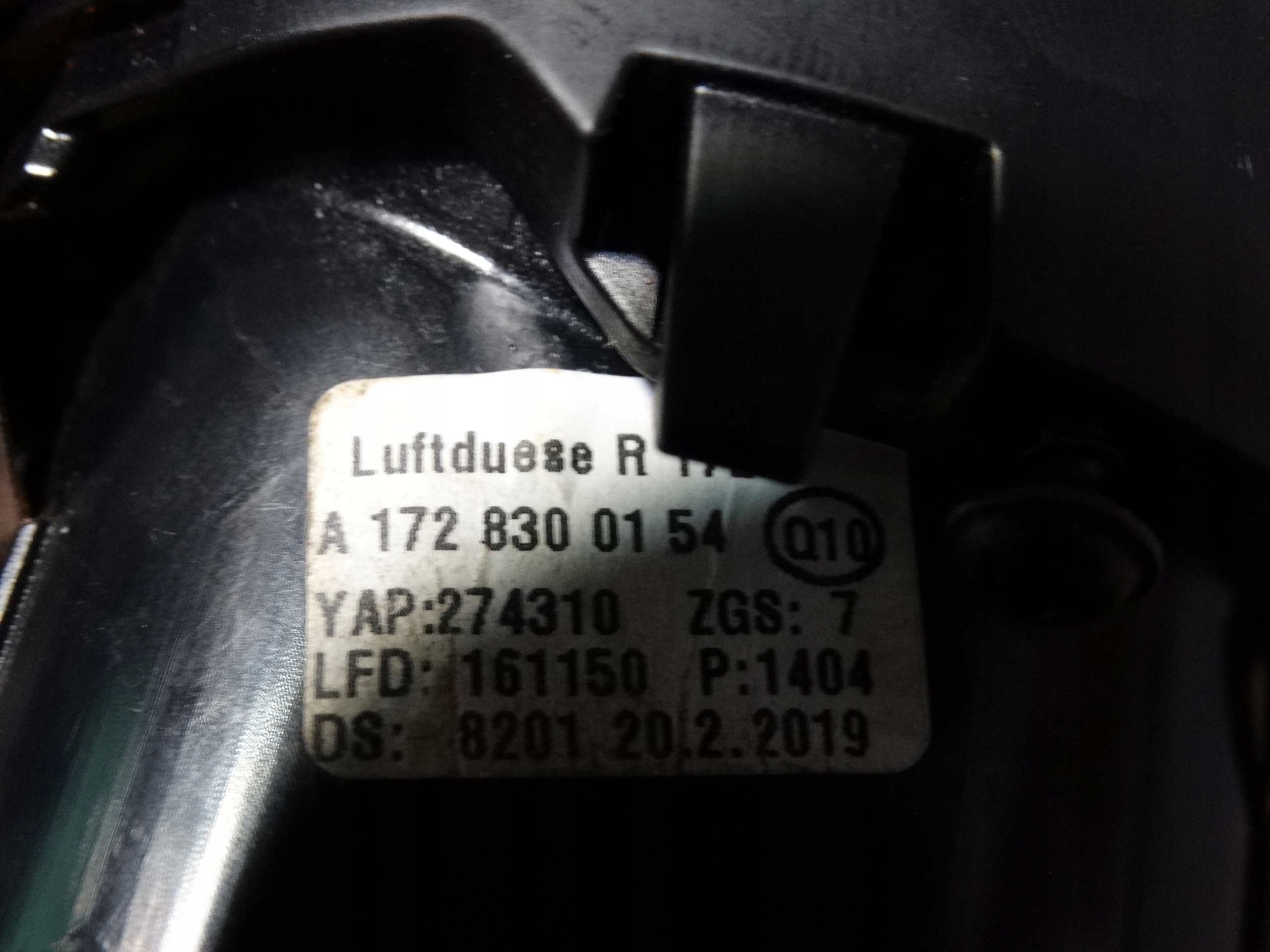 IDEALNA grid air conditioning devices MERCEDES SL W231 R231 1