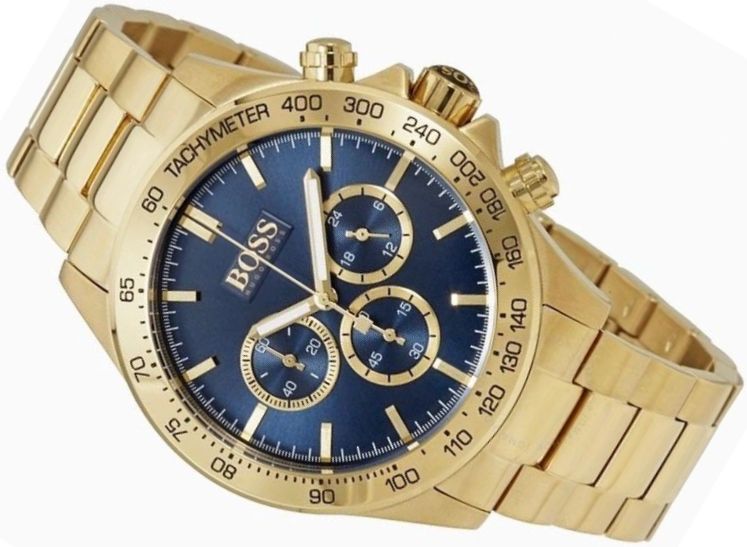

Oryginalny Zegarek Męski Hugo Boss 1513340 Gold Gw