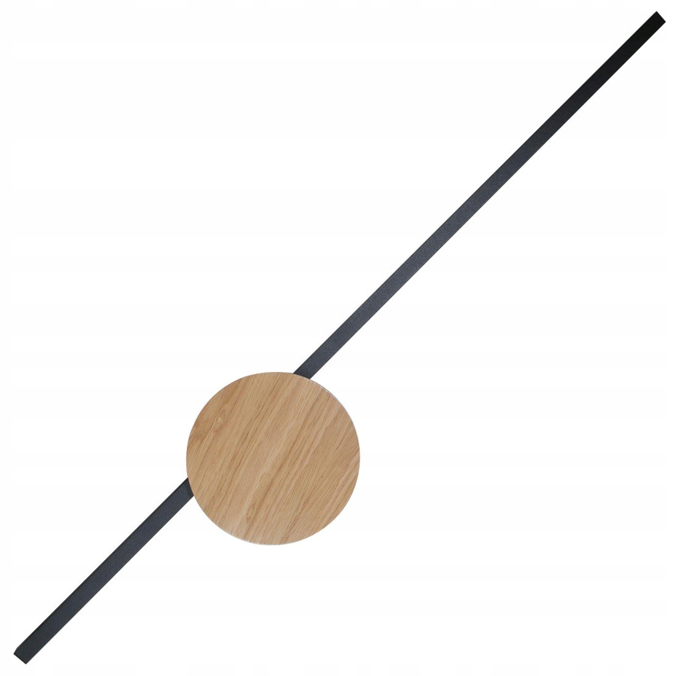 Čierna Led nástenná lampa, moderná lampa do kuchyne a jedálne Java II