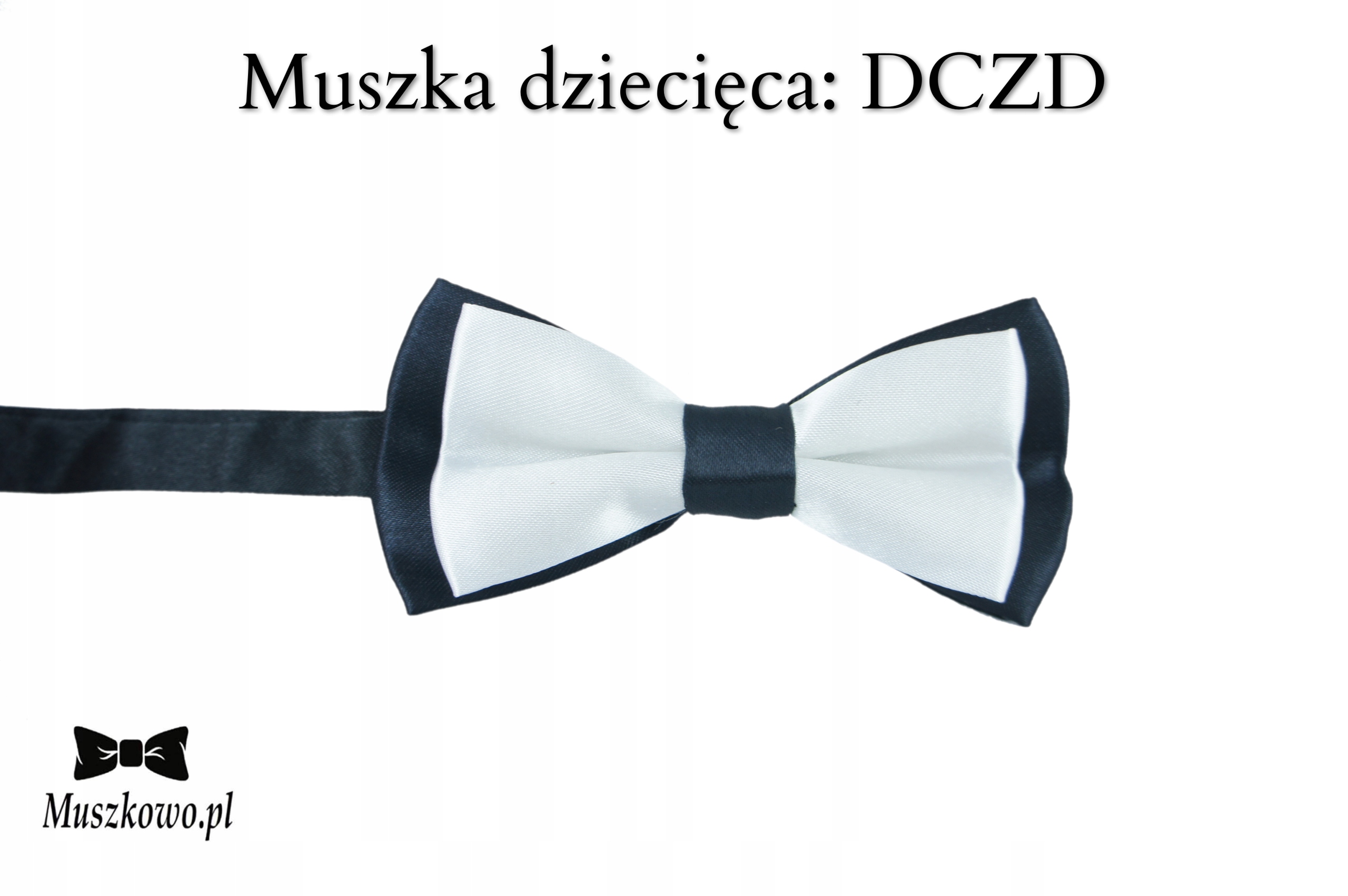 BIAŁE Szelki i mucha dziecięce WZORY DO WYBORU Kolor biały