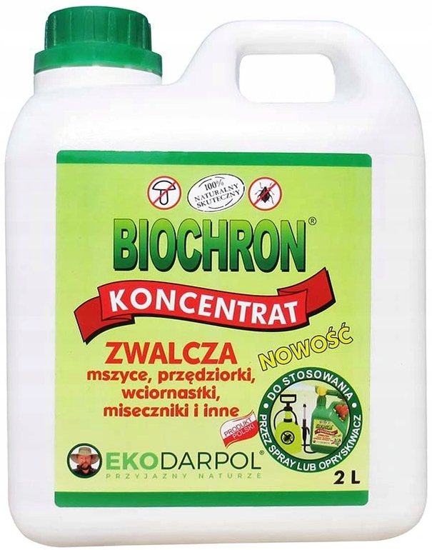 

Biochron 2L Koncentrat Zwalcza Przędziorki Mszyce