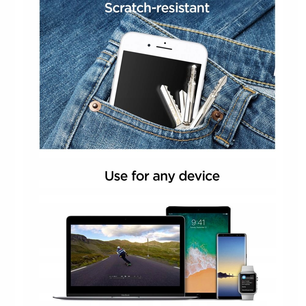 SPIGEN GLAS.TR NANO LIQUID SZKŁO/FOLIA W PŁYNIE Rodzaj szkło hartowane