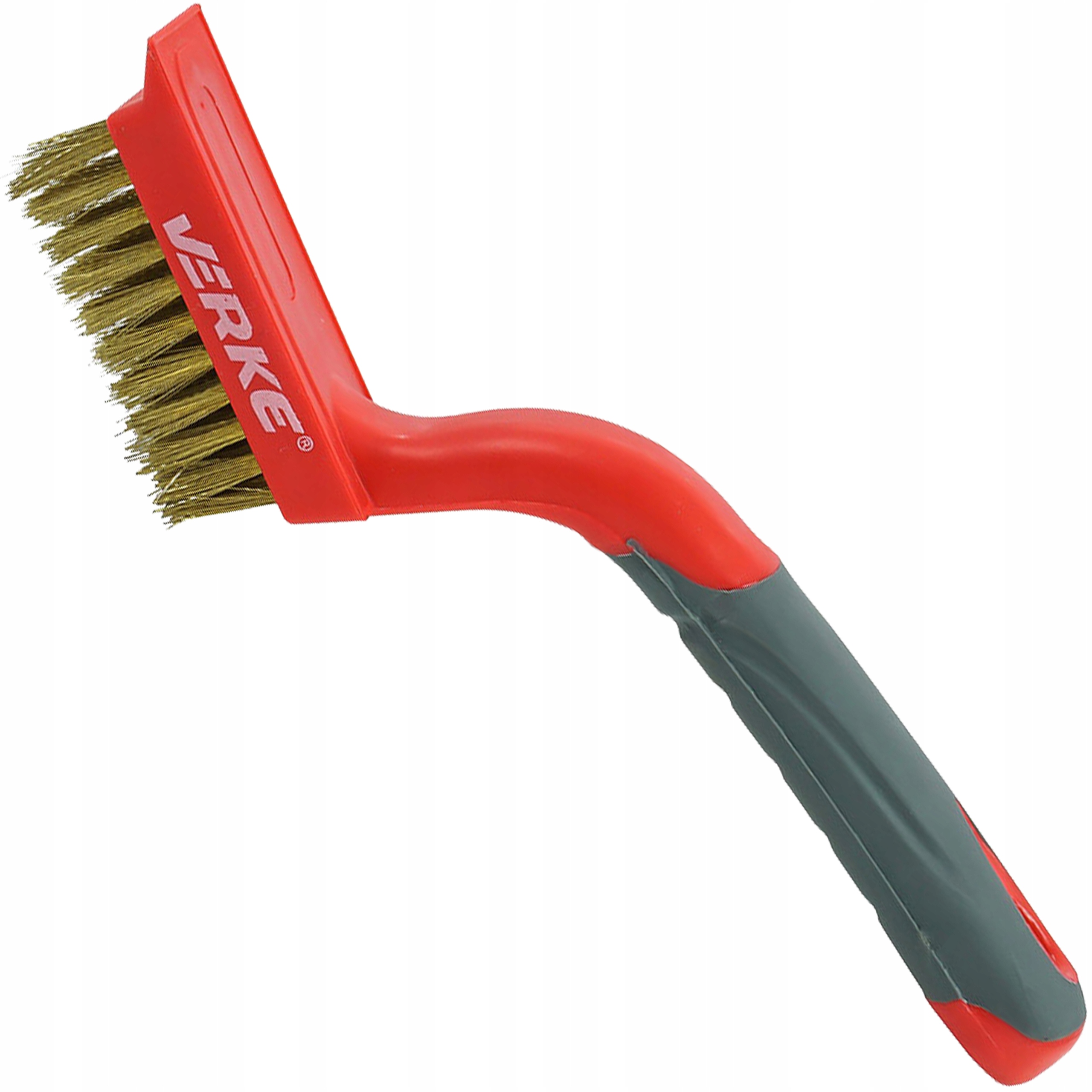 SZCZOTKA DRUCIANA MOSIĘŻNA RĘCZNA TECHNICZNA WĄSKA MAŁA RDZY METALU FARBY Kod producenta V05282