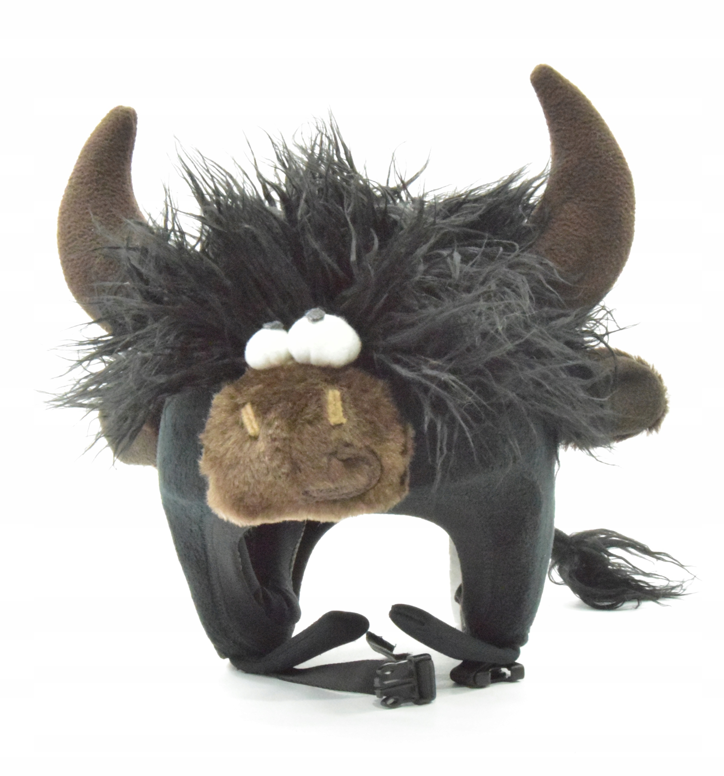 Ozdoba na lyžařskou helmu – čepice pouzdro „byk“ L-XL