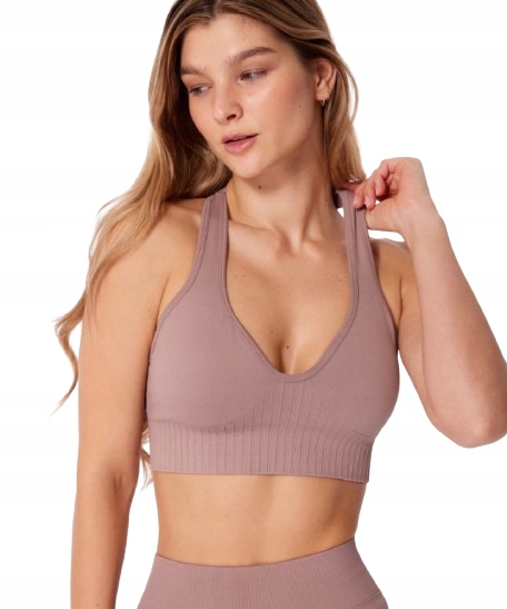 Carpatree Biustonosz Elite Seamless Bra Opal Pink r. M