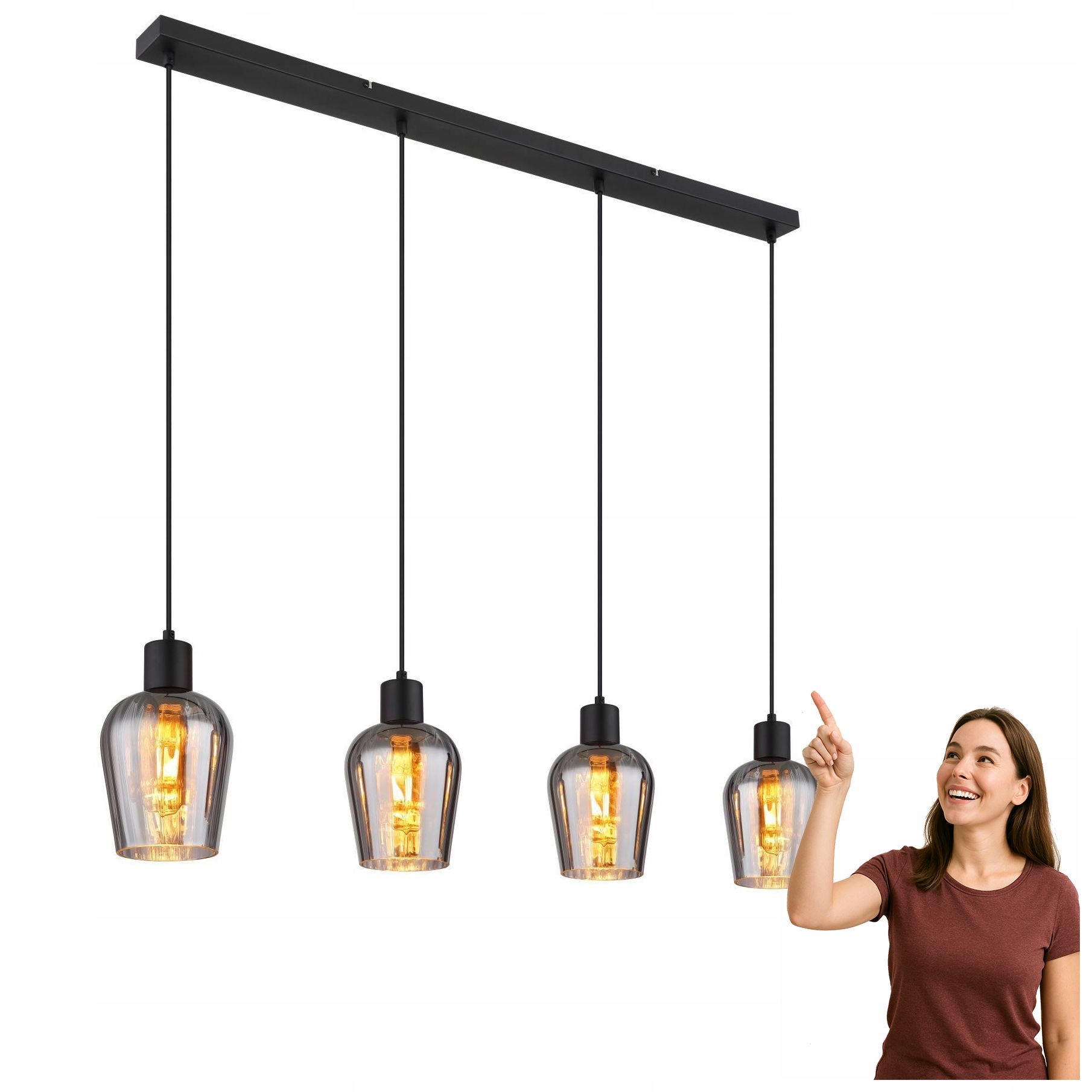 Závesná lampa Ryan 15627-4 Globo