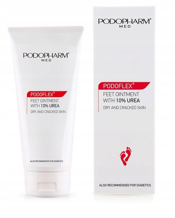 PODOPHARM MAŚĆ DO STÓP Z MOCZNIKIEM 10% POPĘKANA I ZROGOWACIAŁA SKÓRA