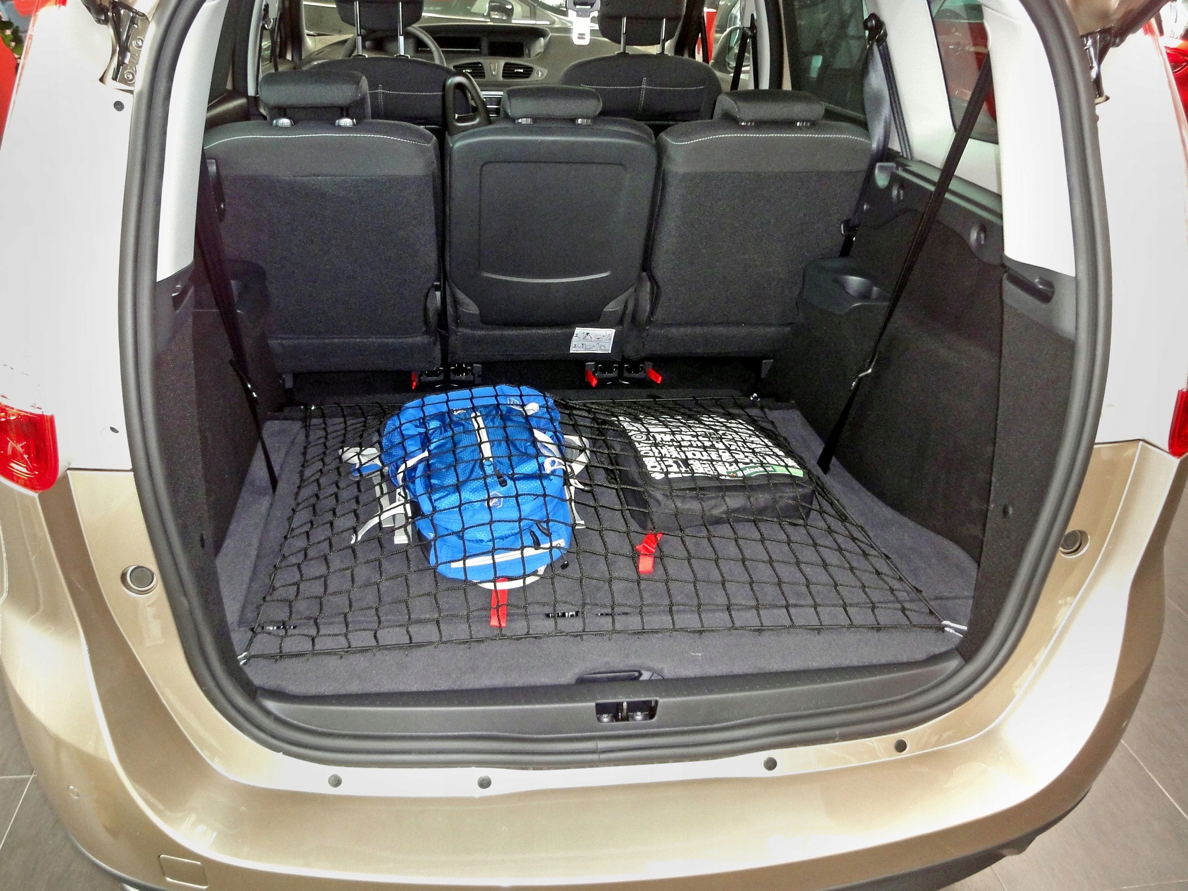 Siatka bagażnika Renault Grand Scenic II 2009-2016 Rodzaj siatki