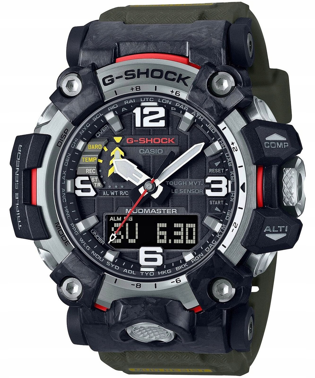 Hodinky Casio G-shock Master of G Mudmaster Carbon Core Guard