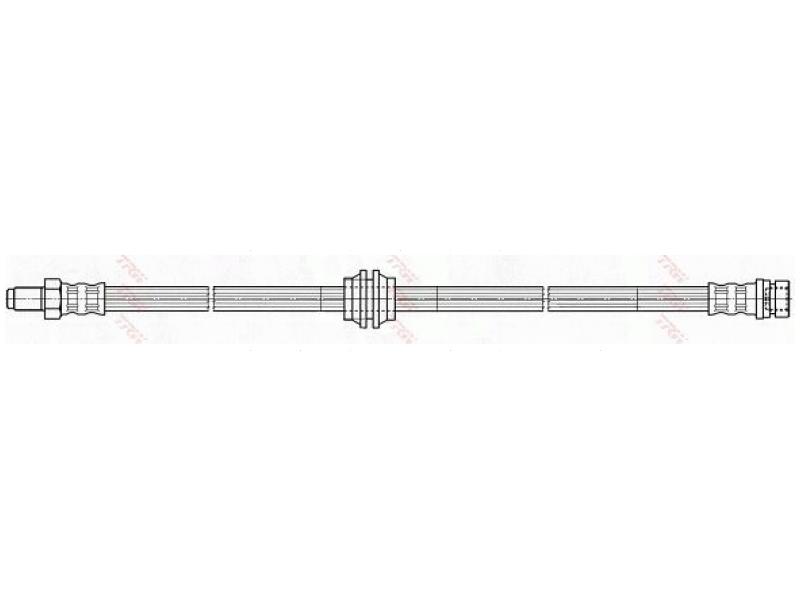 trw PHB430 тормозной шланг
