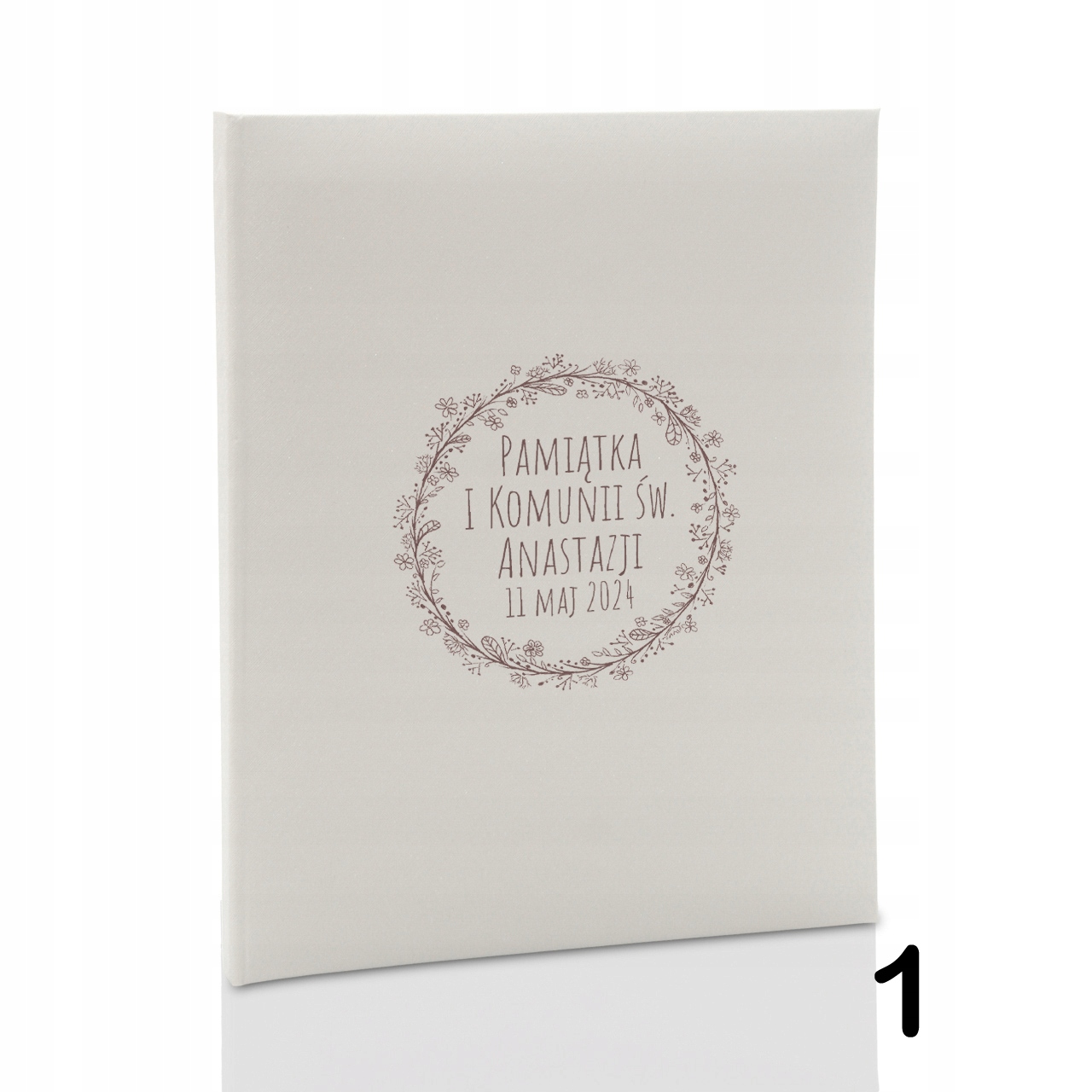 PERSONALIZOWANY ALBUM KOMUNIJNY WKLEJANY 40 STRON