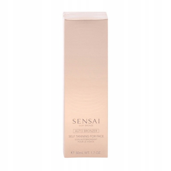 Sensai Samoopalovací přípravek na obličej Silky Bronze 50 ml