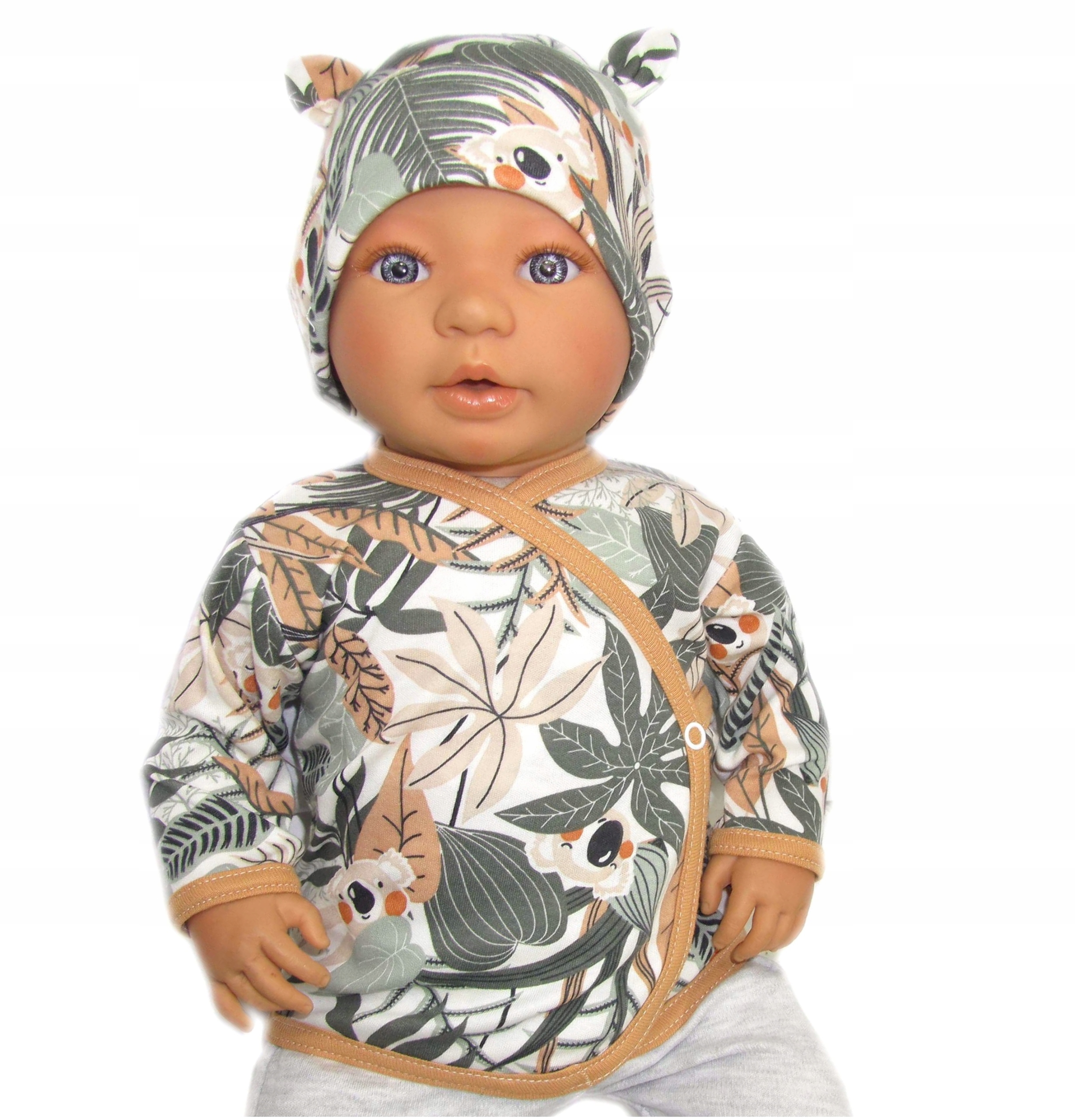 KOSZULKA NIEMOWLĘCA KOPERTOWA KAFTANIK 62 /65/ Marka kaia-baby