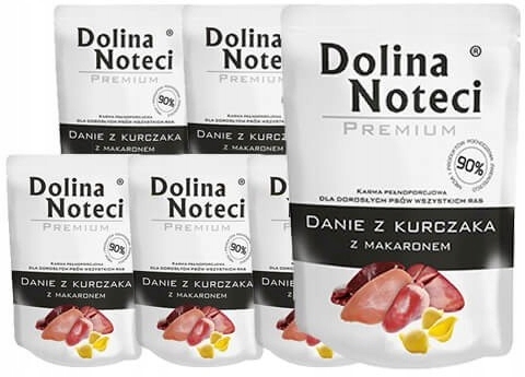

Dolina Noteci Danie z kurczaka z makaronem 10x300g