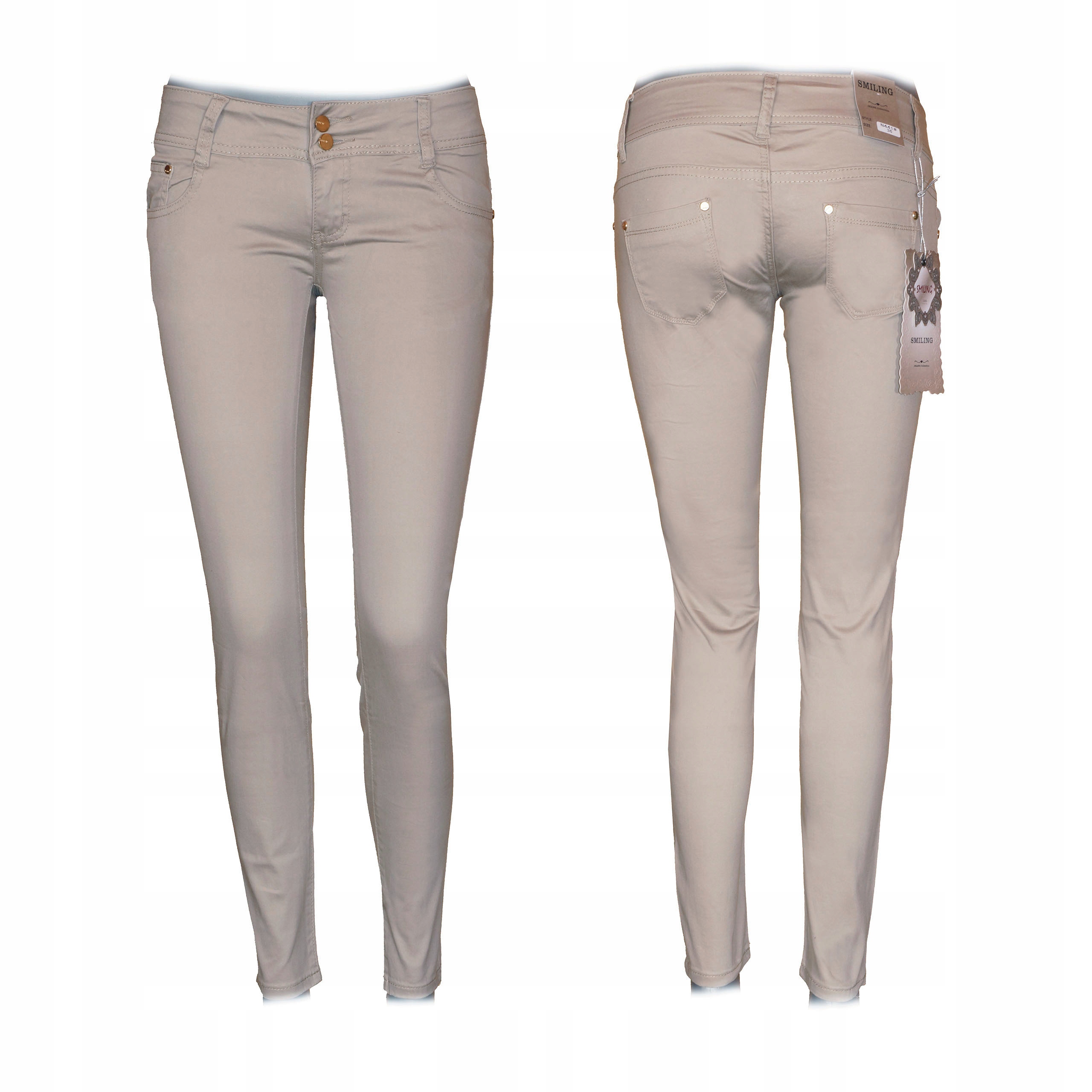 

Spodnie jeansy Cygaretki Rurki 42 XL wiosna lato