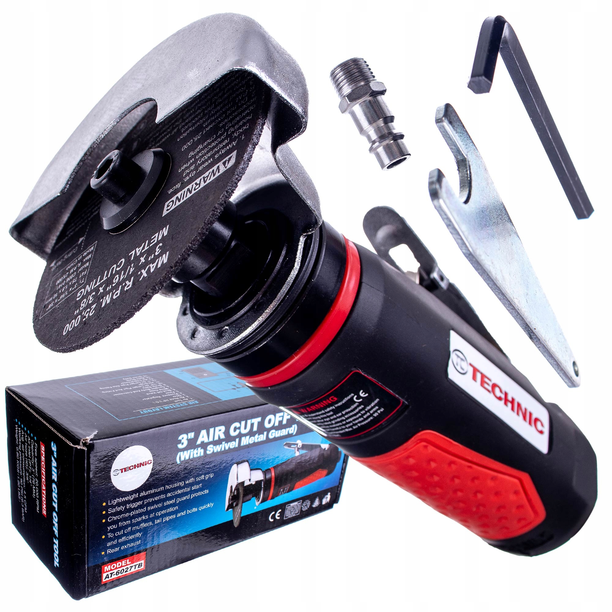 Pneumatická Bruska Řezačka Na Řezání 75 MM Dílenský Nástroj