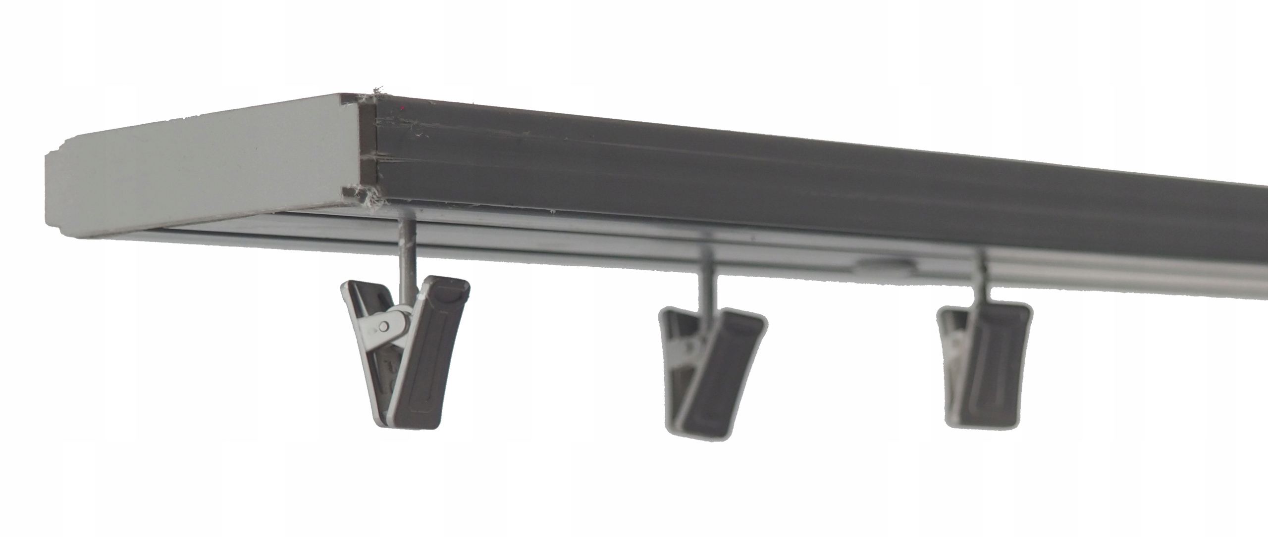 

Szara Szyna sufitowa Pcv podwójna 3,6 mb +zestaw