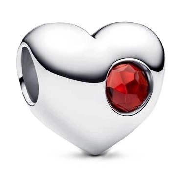 Přívěsek Pandora Pro Gravírování Ve Tvaru Srdce 794161C01 Stříbrný