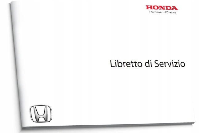 Honda 8 modelů Italská servisní kniha