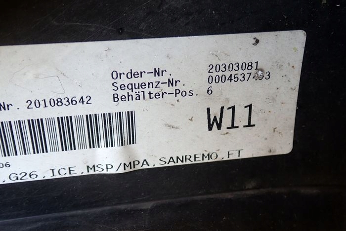 BMW I4 G26 m-packet front bumper front