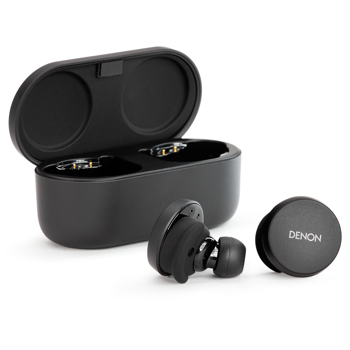 Denon PerL Tws Bezprzewodowe słuchawki douszne Bluetooth Anc Czarne